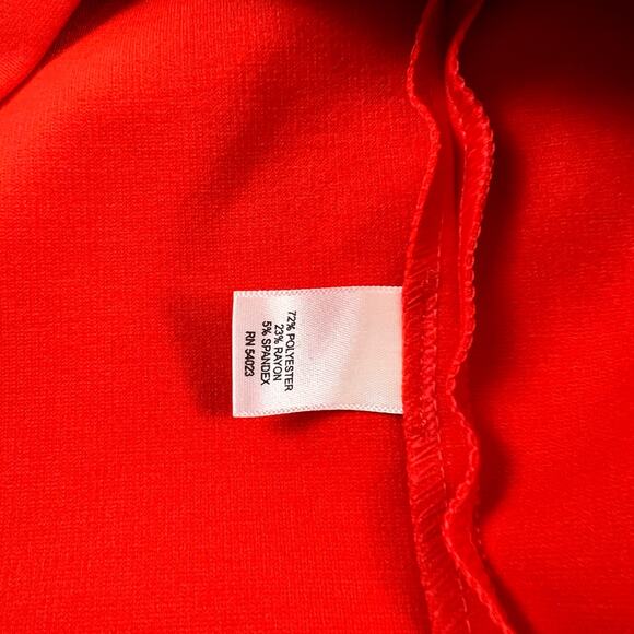 Banana Republic Womans 8P W32 Skirt Orange Mini Petite careerwear Bright Bold - Picture 12 of 13